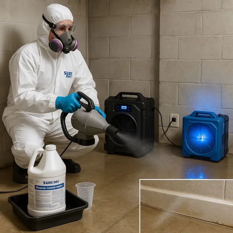 Sanitization and Odor Removal process in City of Manassas, VA